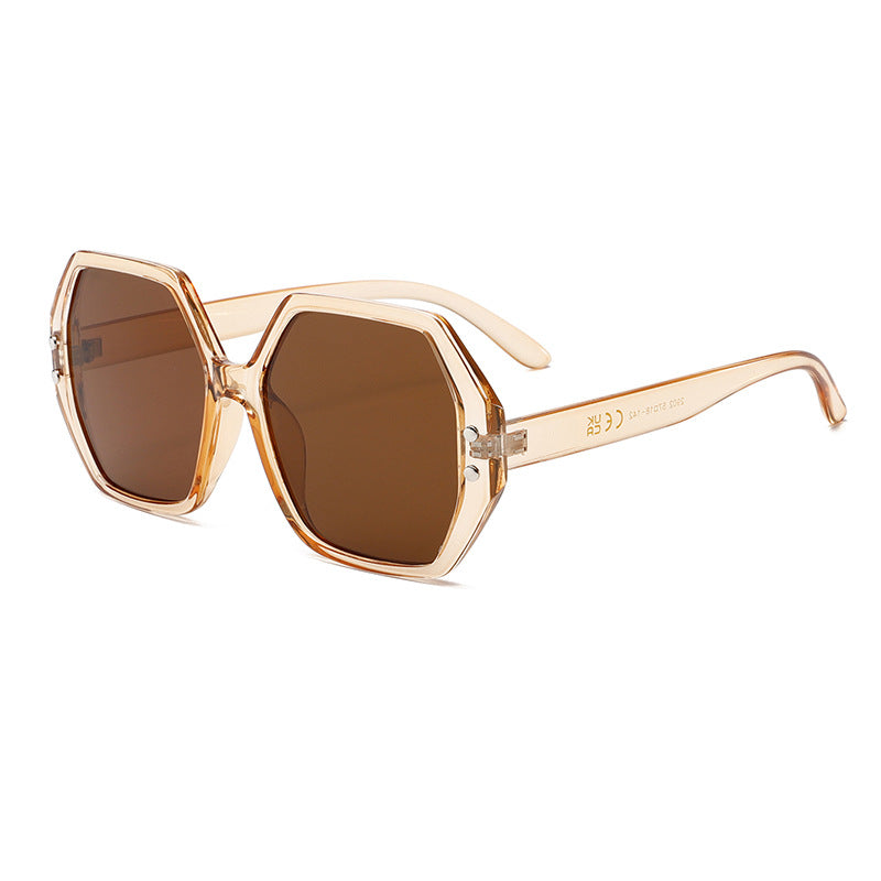 UV400 Oversized Retro-Styled PC Sunglasses WGSG2902