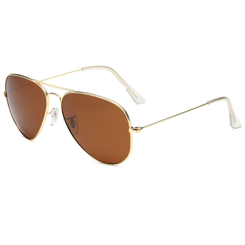 Classic Vintage Ultra-Light Polarised UV-Protection Pilot Sunglasses WGSG3025
