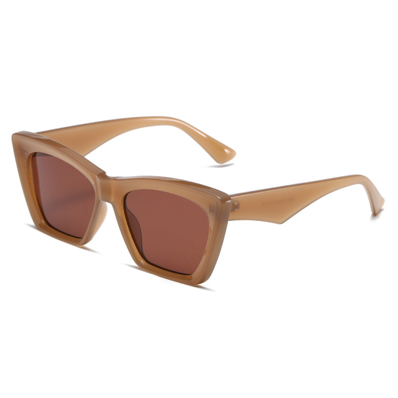 Fashionable Cat-Eye PC Sunglasses WGSG3360 36g