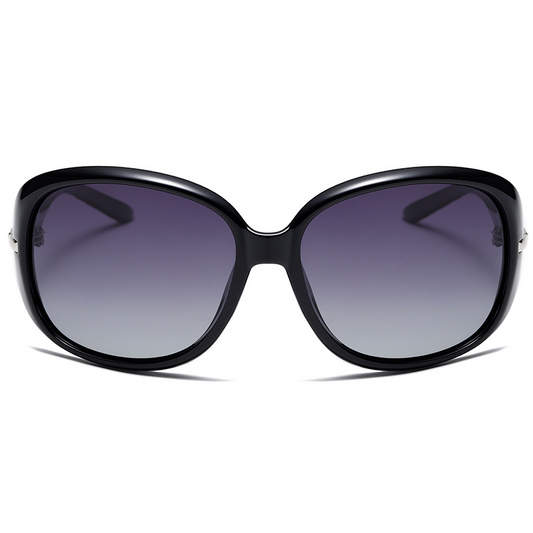 Polarised Oversized Square-Frame UV400 PC Sunglasses WGSG3375
