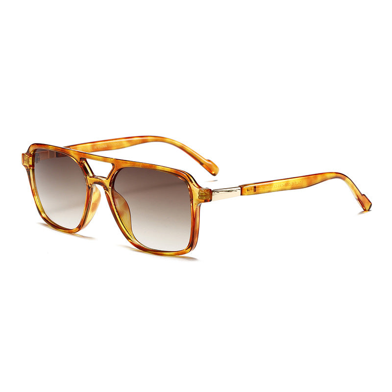 Fashion Double-Bar PC Sunglasses WGSG3427