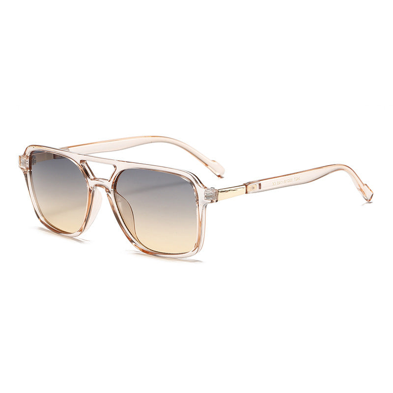 Fashion Double-Bar PC Sunglasses WGSG3427