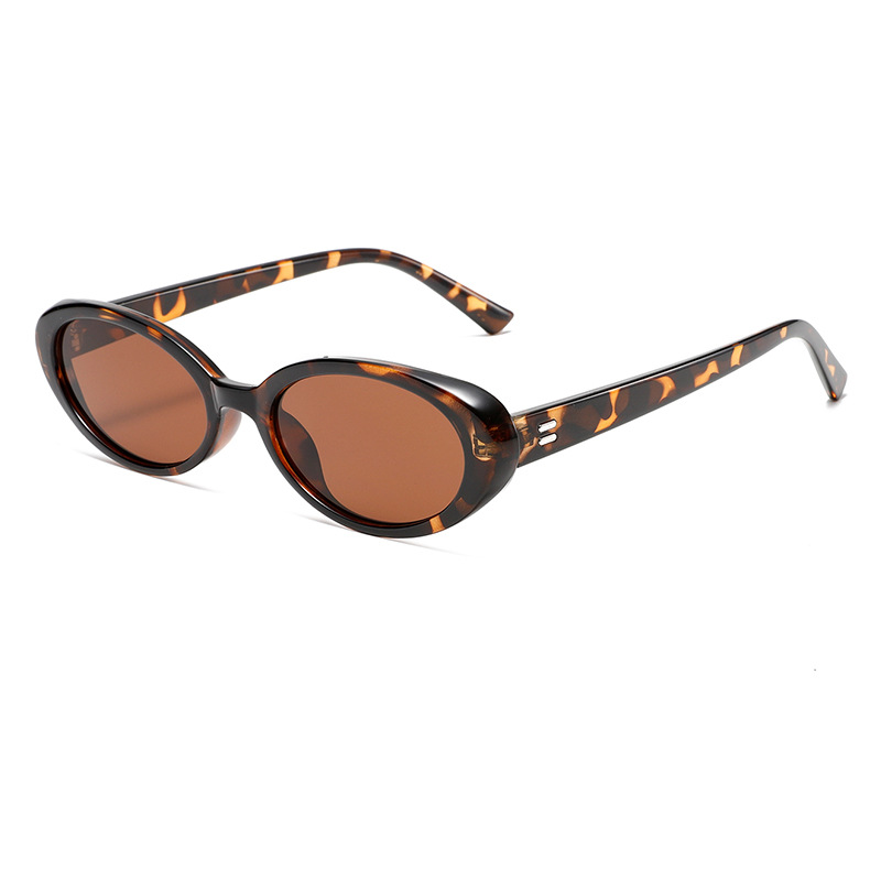 Oval Cat-Eye Retro UV400 Protective Sunglasses WGSG3477