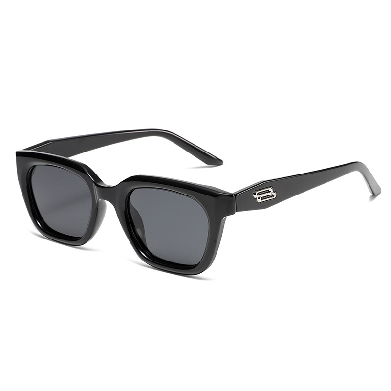 Polarised Square-Frame UV400 Blue-Light-Filtering Sunglasses WGSG3484