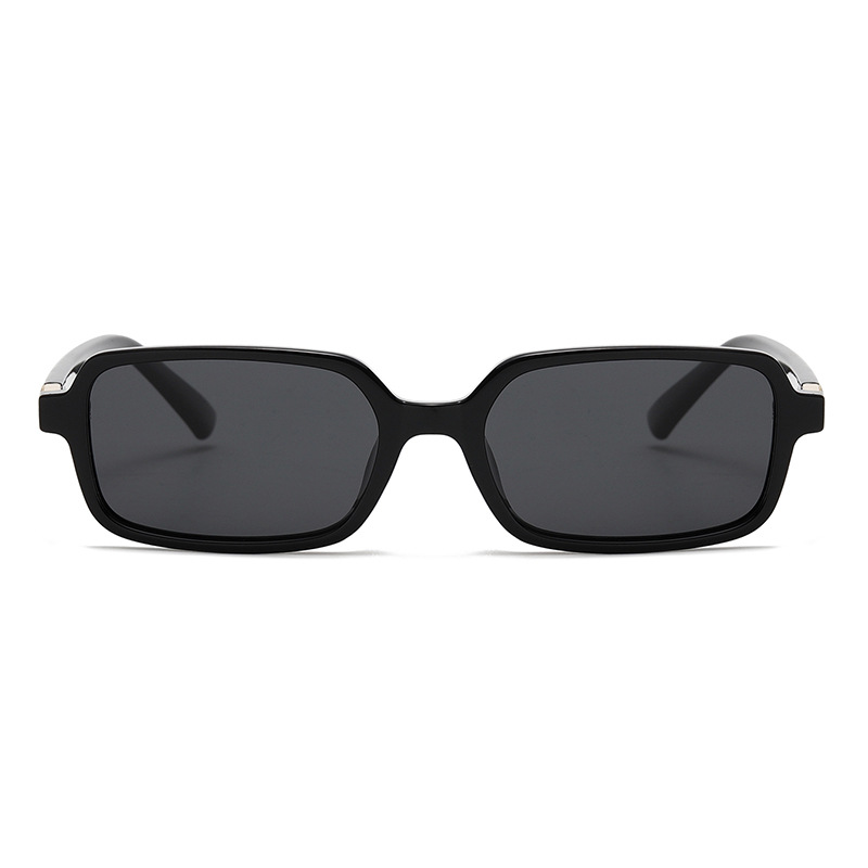Polarised Petite Square Slim-Frame UV400 Sunglasses WGSG3488