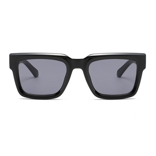 Retro-Chic Statement Square-Frame UV400 Sunglasses WGSG3490