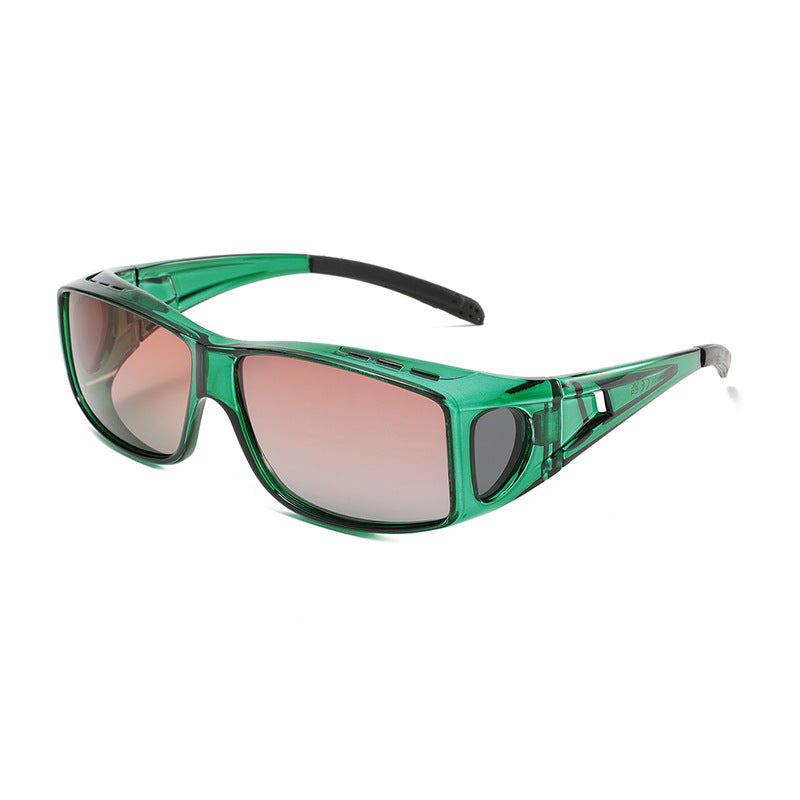 Polarised Cycling Clip-On UV-Night Vision Sport Sunglasses WGSG3491