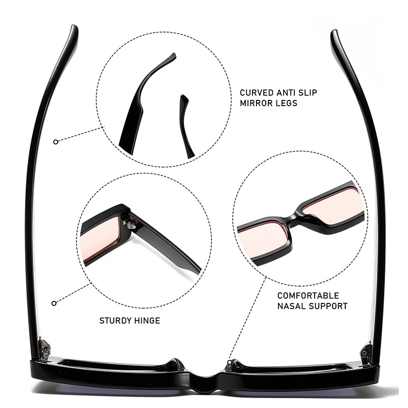Petite Square-Frame UV400 Sunglasses WGSG3493