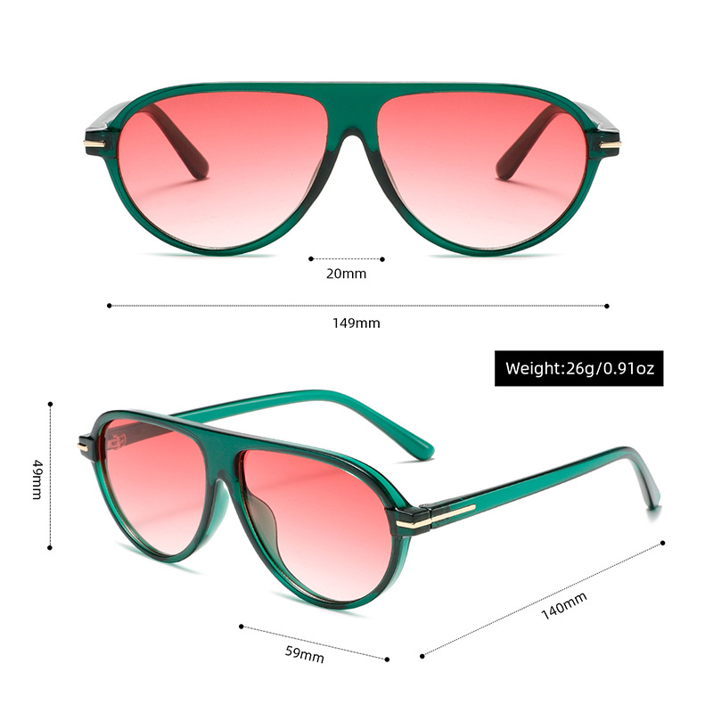 PC Heritage-Inspired UV400 Retro-Modern Aviators WGSG3530