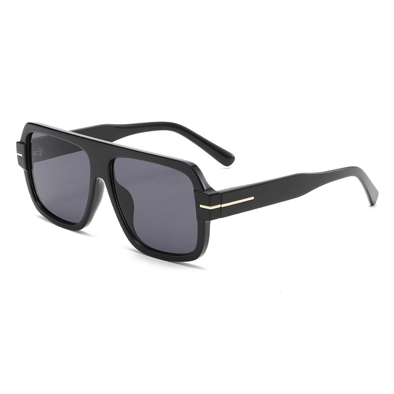 Retro Square Aviator UV400 Sunglasses WGSG3536
