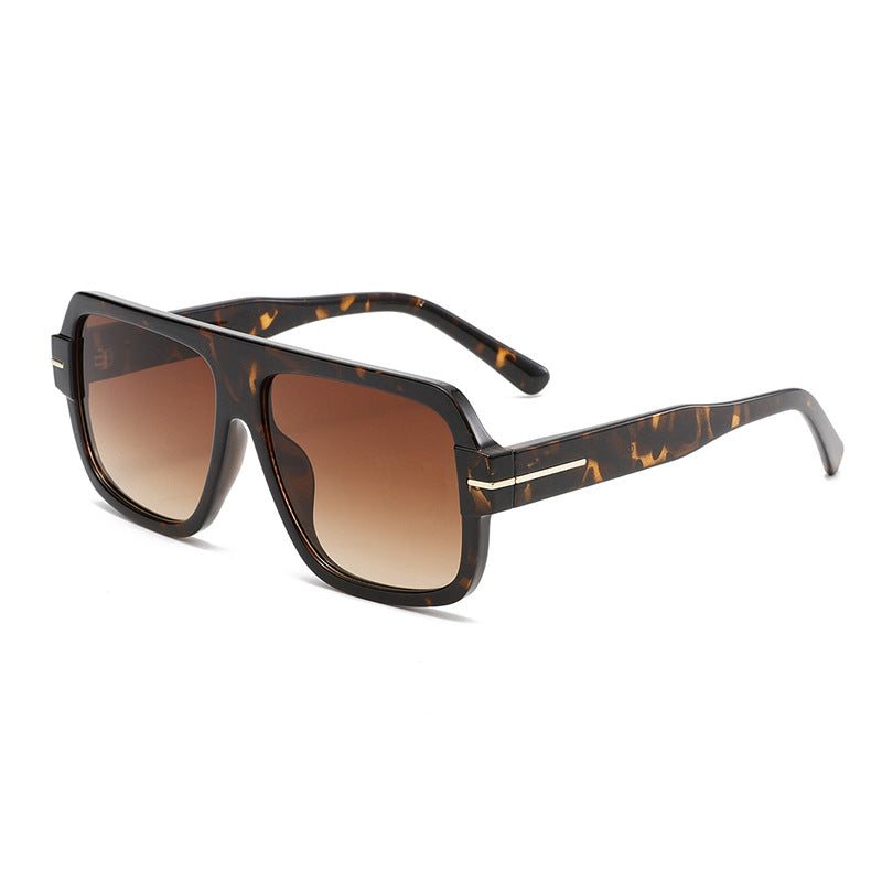 Retro Square Aviator UV400 Sunglasses WGSG3536