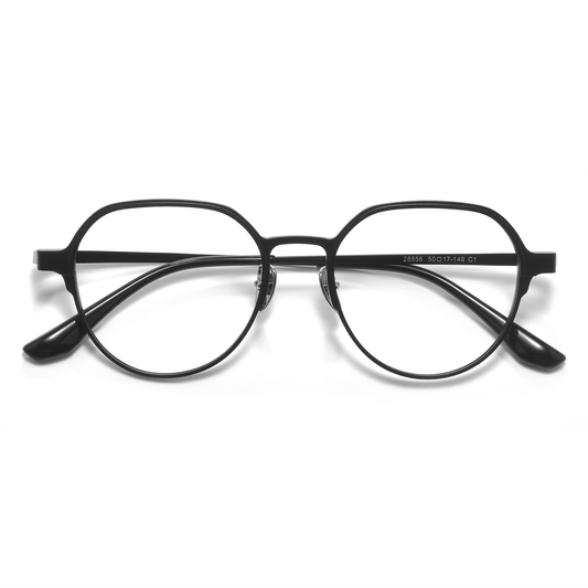 Retro Metal Glasses WGXH28556-WOOglasses