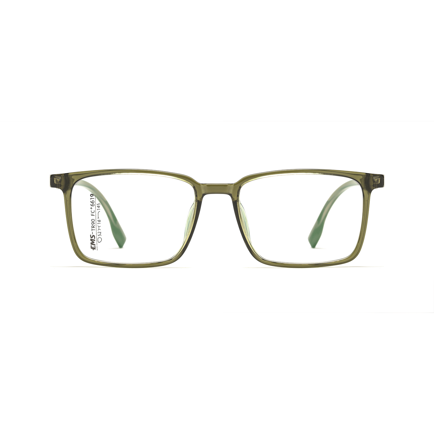 Fashion Square TR Glasses WGXH6619CF-WOOglasses