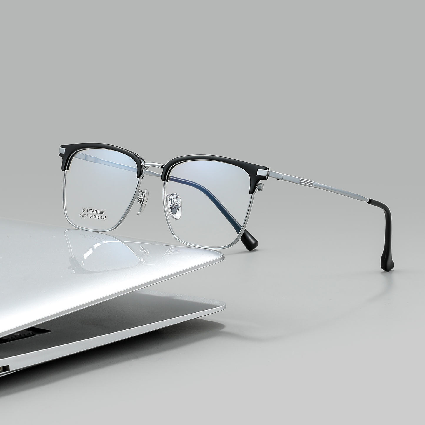 Classic Metal Glasses WGXH68811L-WOOglasses