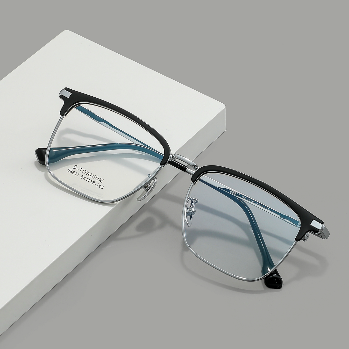 Classic Metal Glasses WGXH68811L-WOOglasses