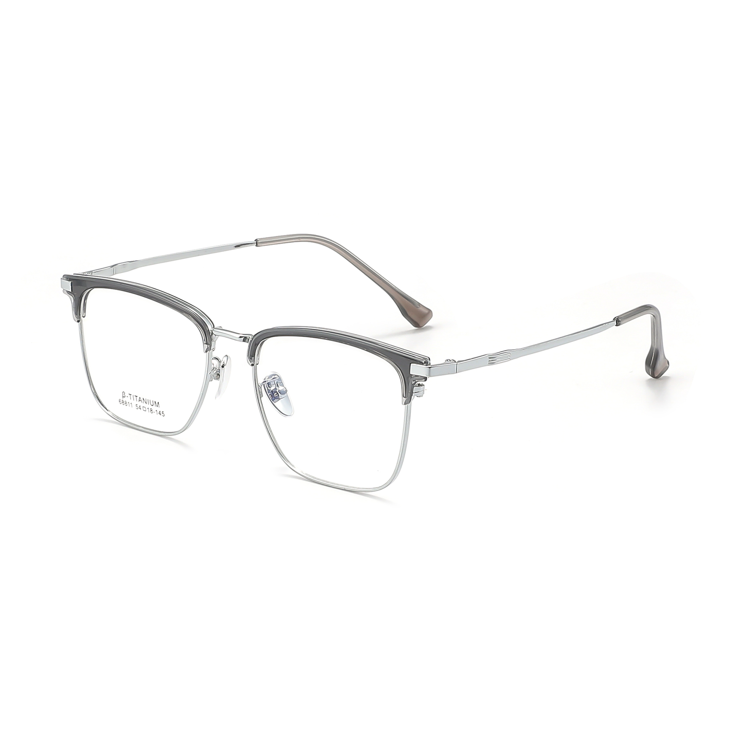 Classic Metal Glasses WGXH68811L-WOOglasses