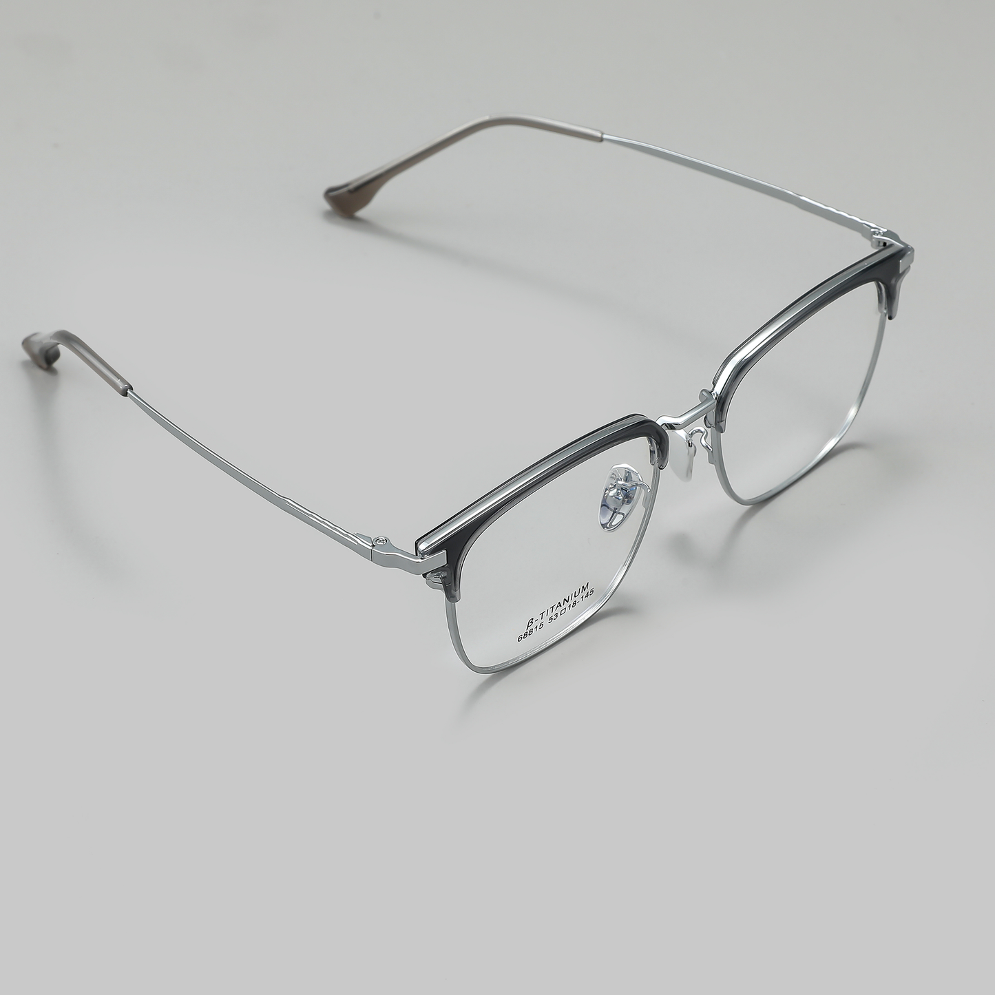 Classic Metal Glasses WGXH68815L-WOOglasses