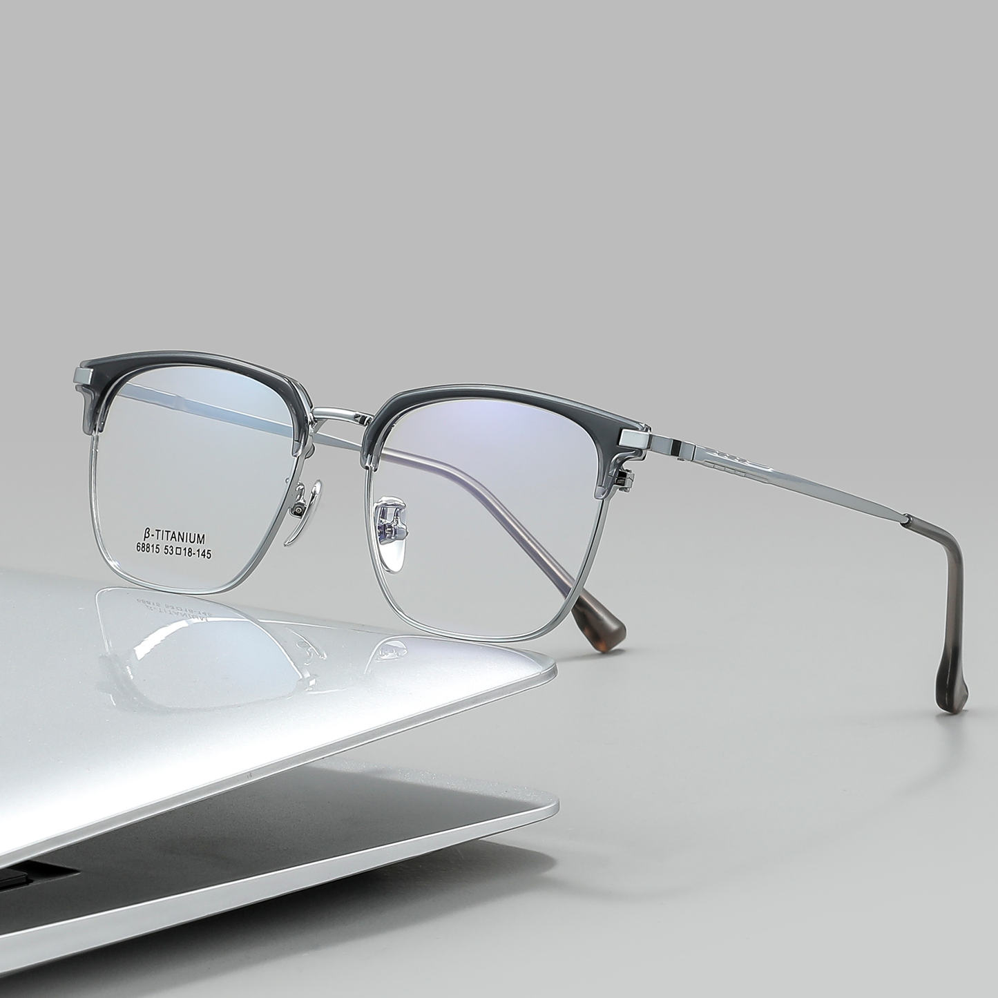 Classic Metal Glasses WGXH68815L-WOOglasses