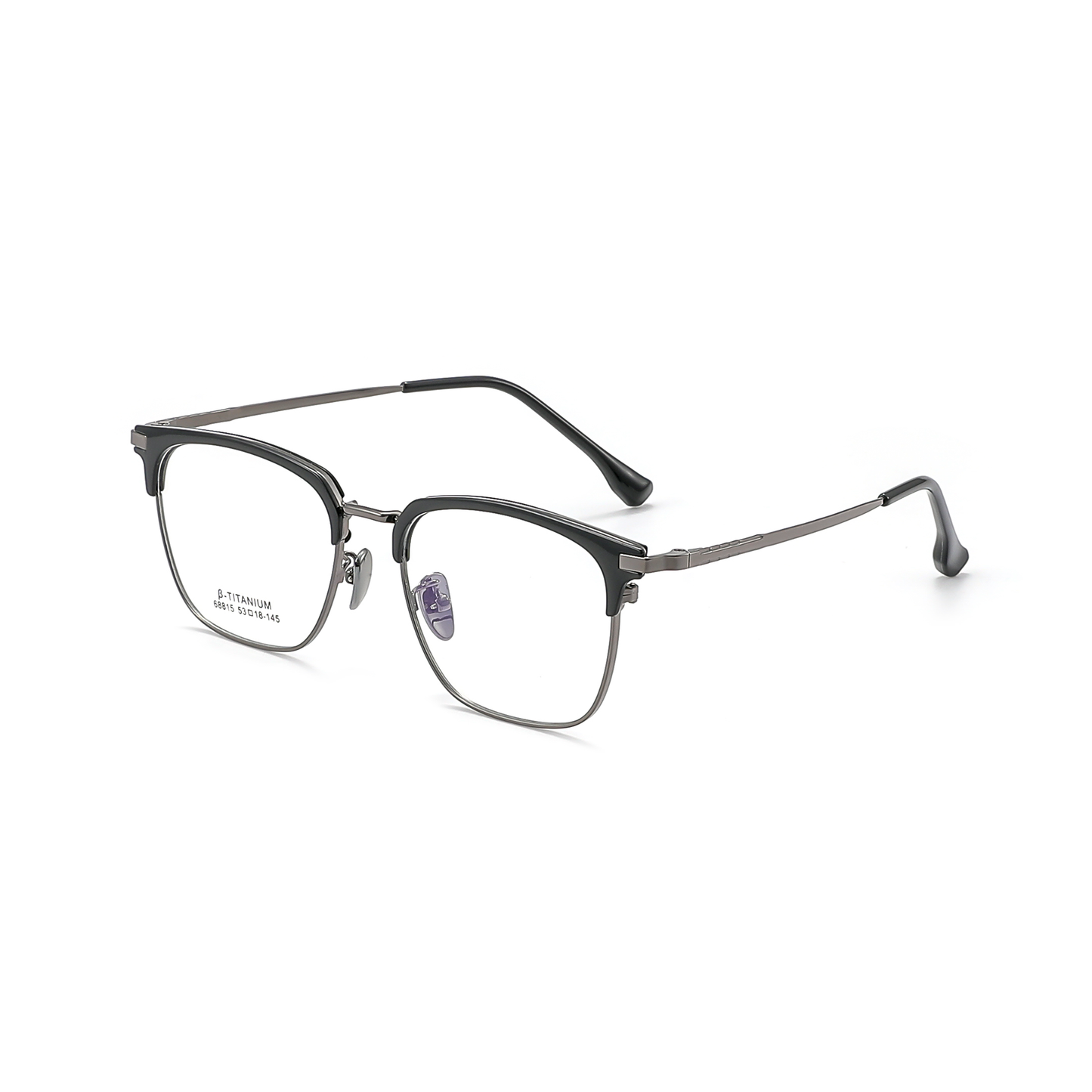 Classic Metal Glasses WGXH68815L-WOOglasses