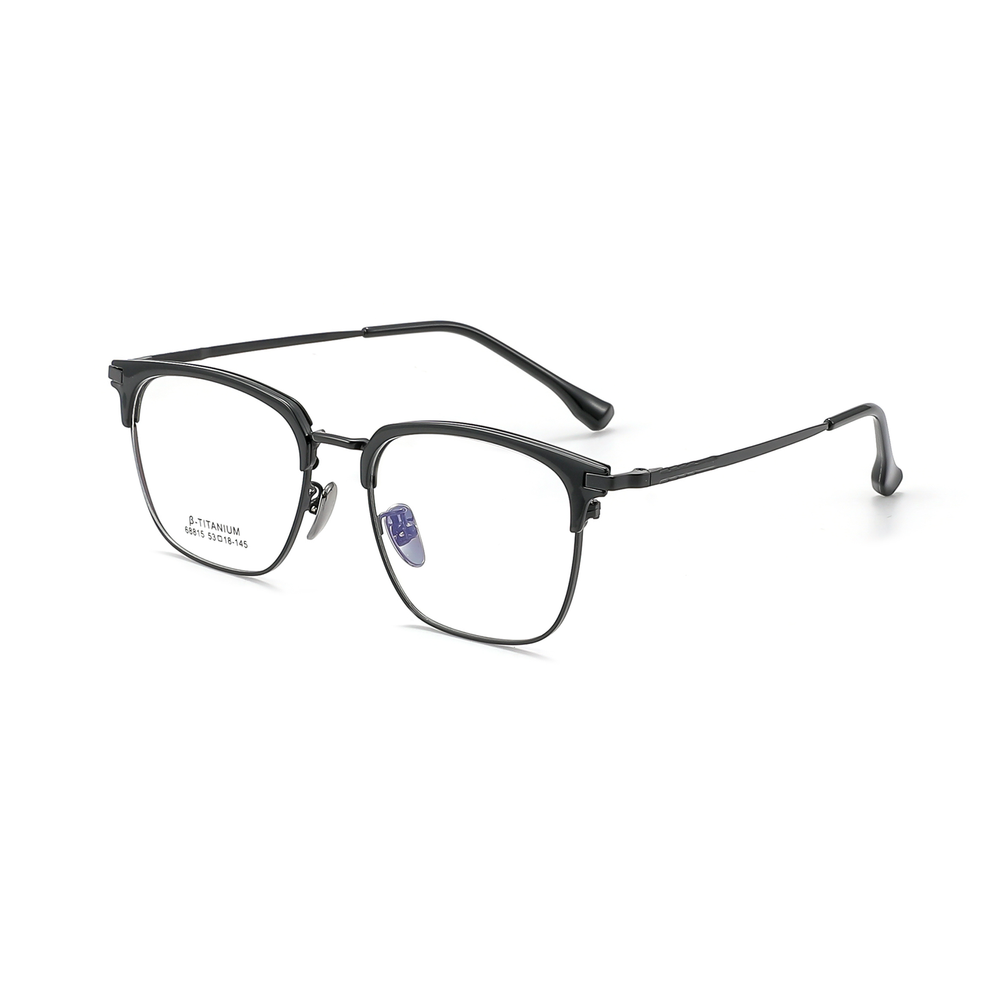 Classic Metal Glasses WGXH68815L-WOOglasses