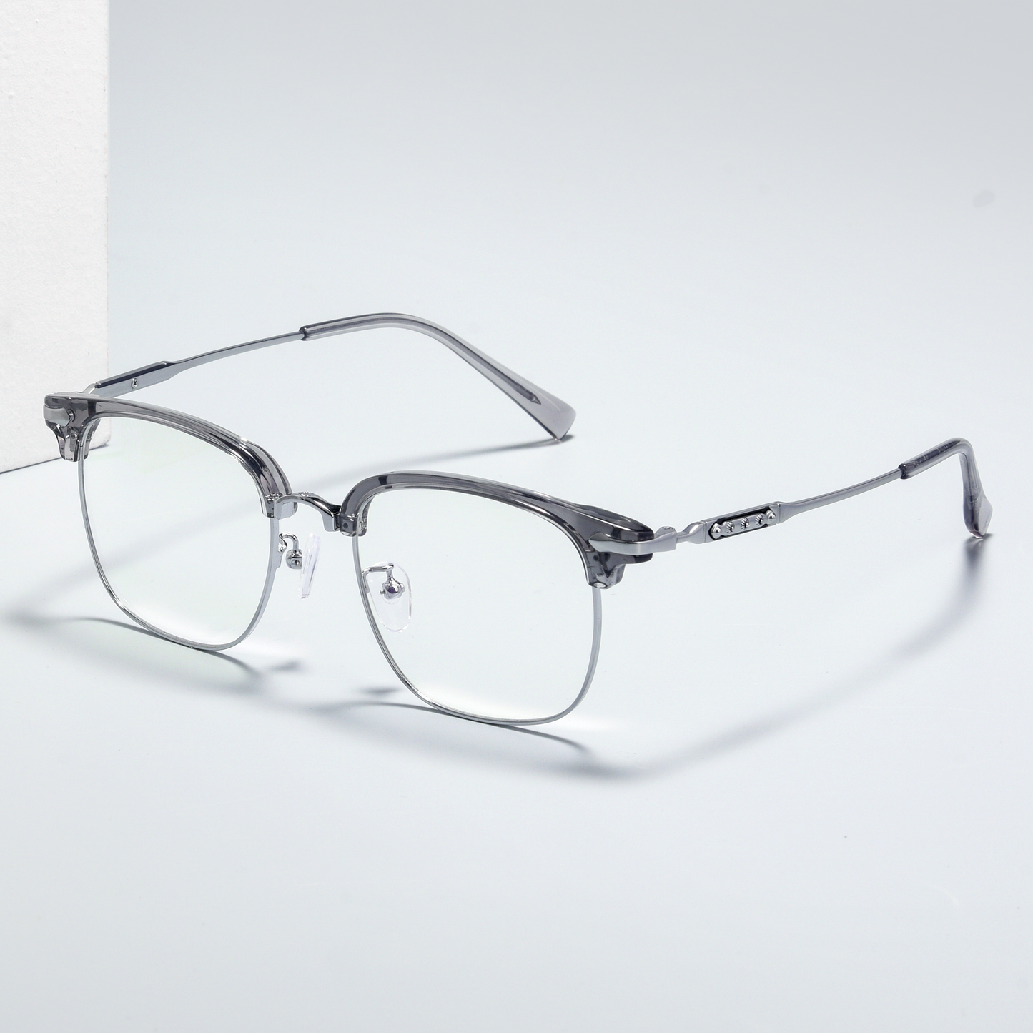 Fashion Metal Glasses WGXHK0062K-WOOglasses