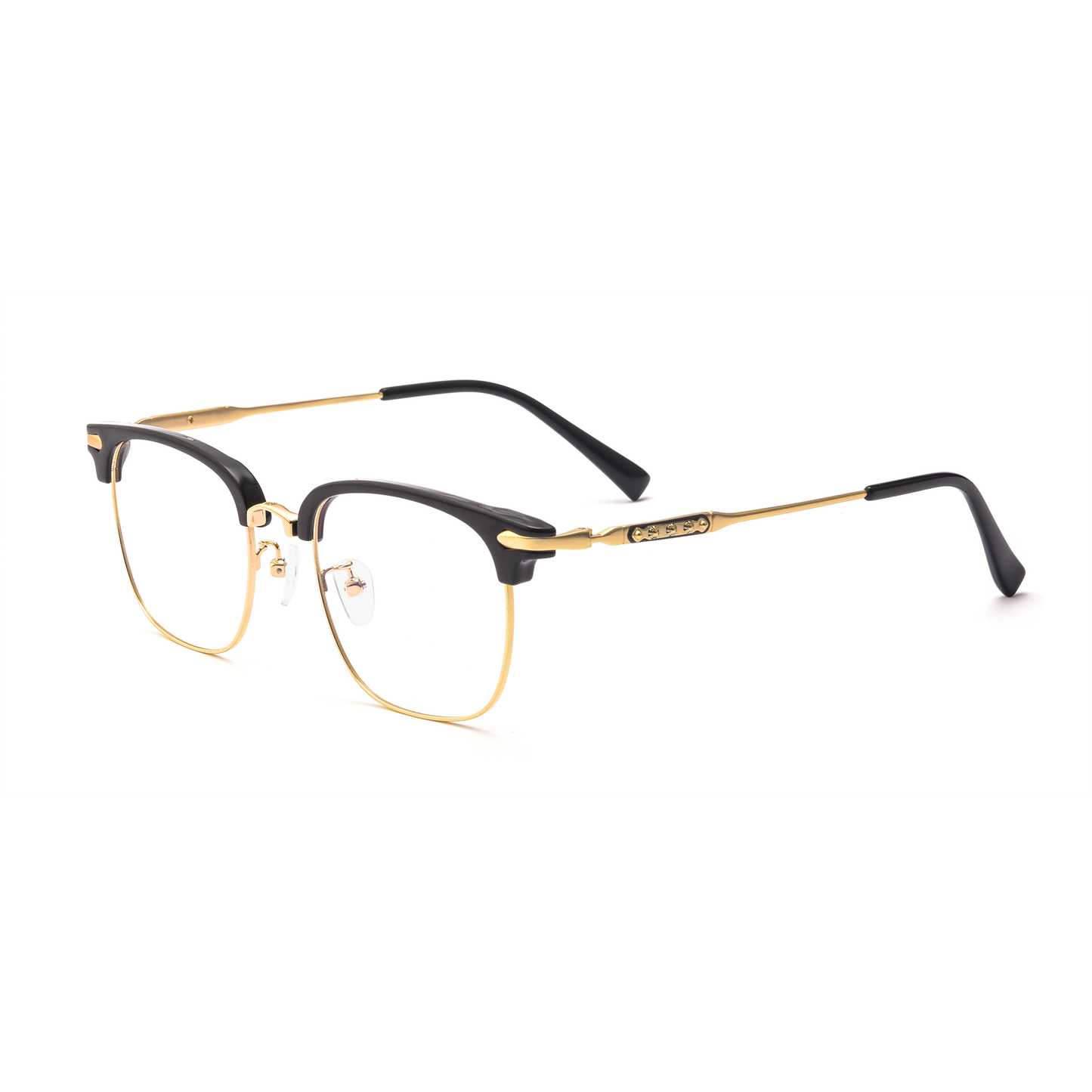 Fashion Metal Glasses WGXHK0062K-WOOglasses