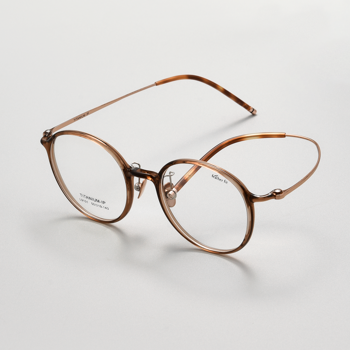 Fashion TR & Titanium Glasses WGXHL9101Y-WOOglasses