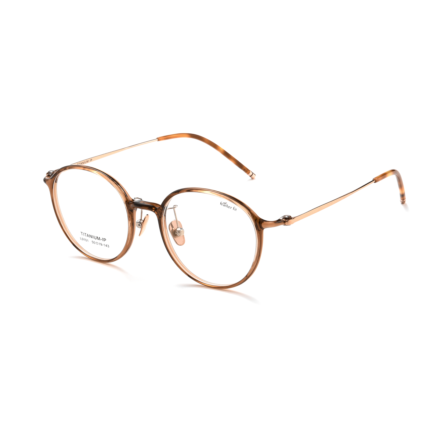 Fashion TR & Titanium Glasses WGXHL9101Y-WOOglasses