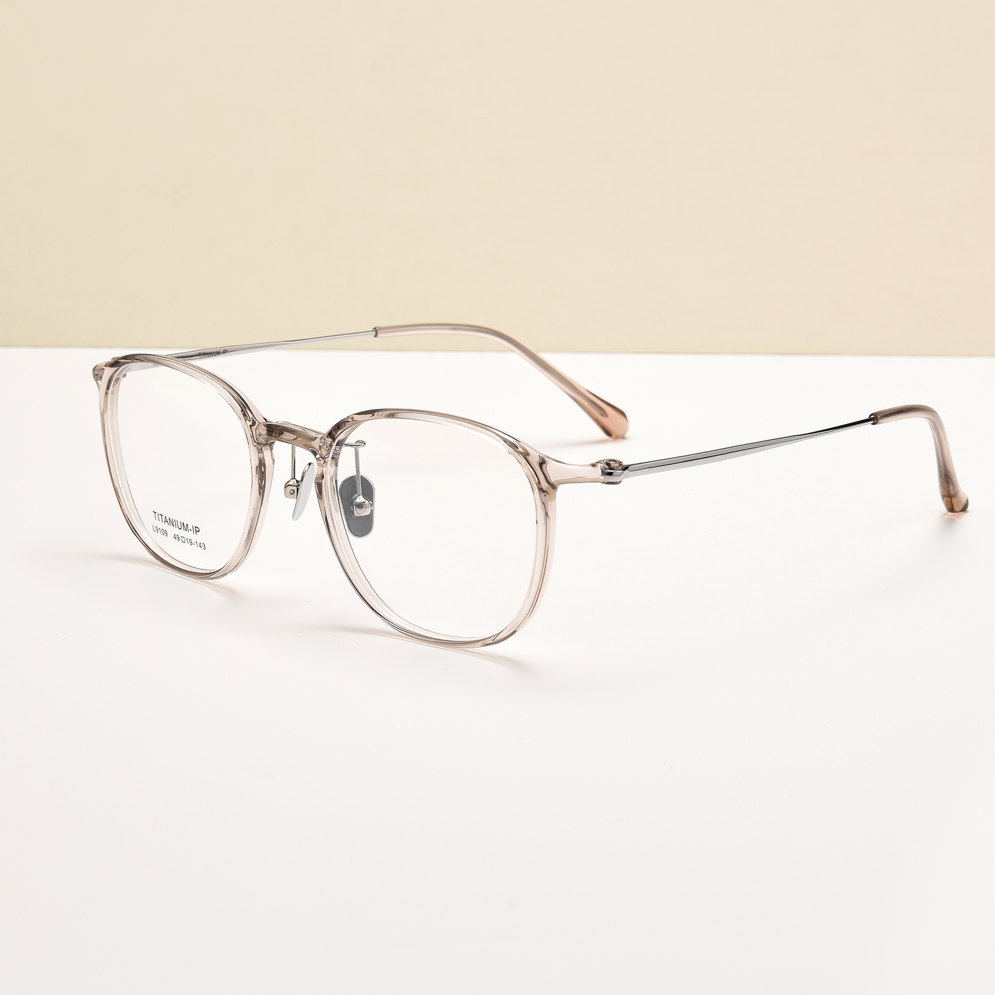 Retro TR & Titanium Glasses WGXHL9109Y-WOOglasses