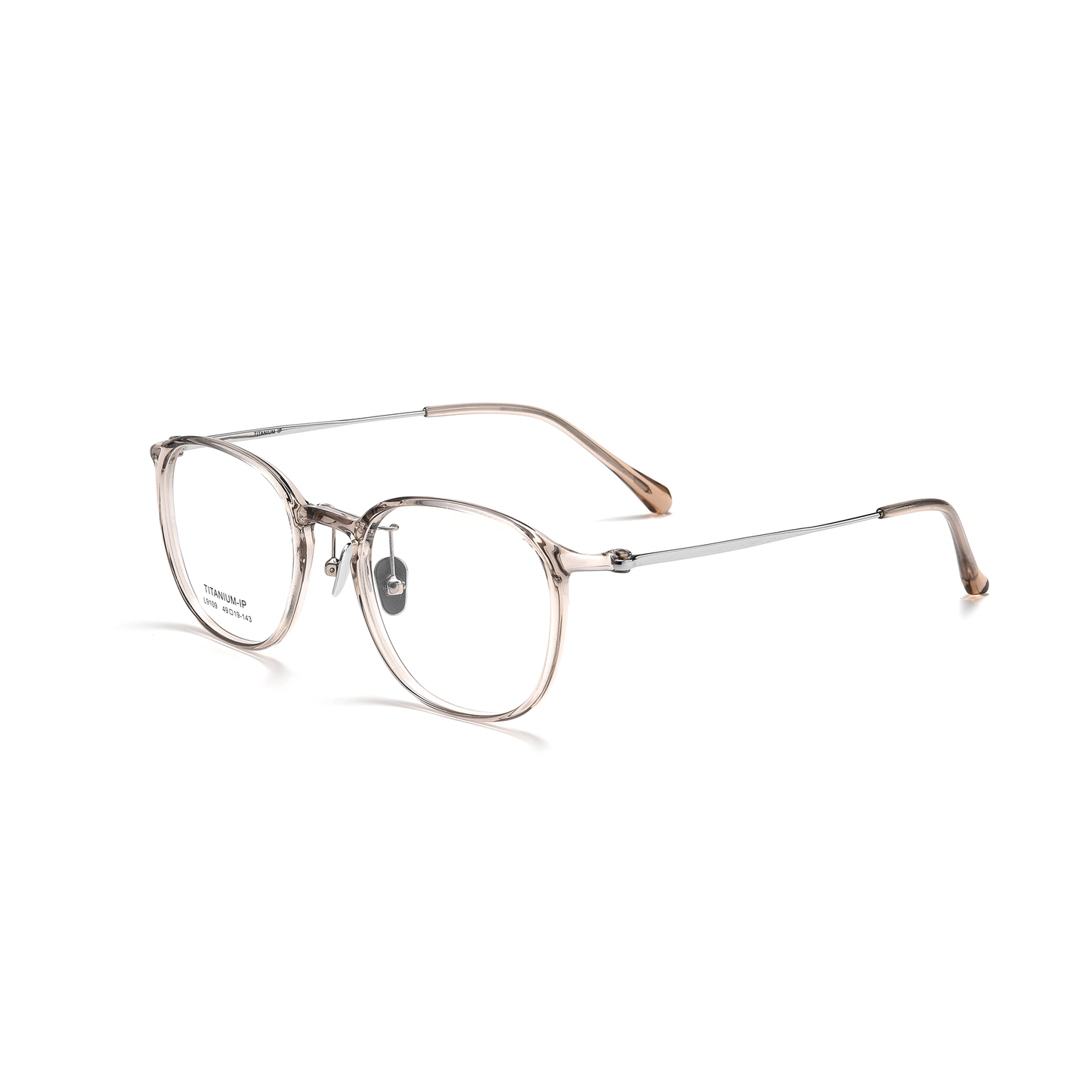 Retro TR & Titanium Glasses WGXHL9109Y-WOOglasses