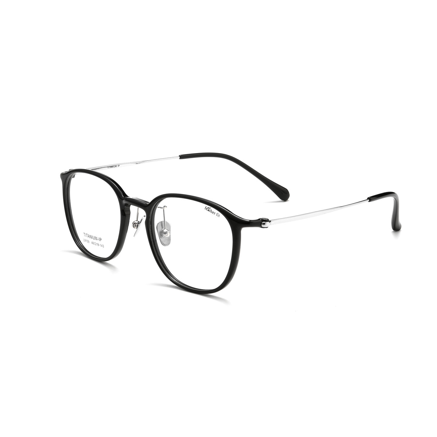 Retro TR & Titanium Glasses WGXHL9109Y-WOOglasses