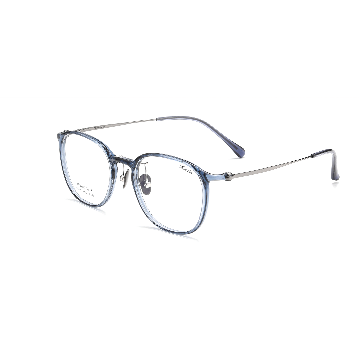Retro TR & Titanium Glasses WGXHL9109Y-WOOglasses