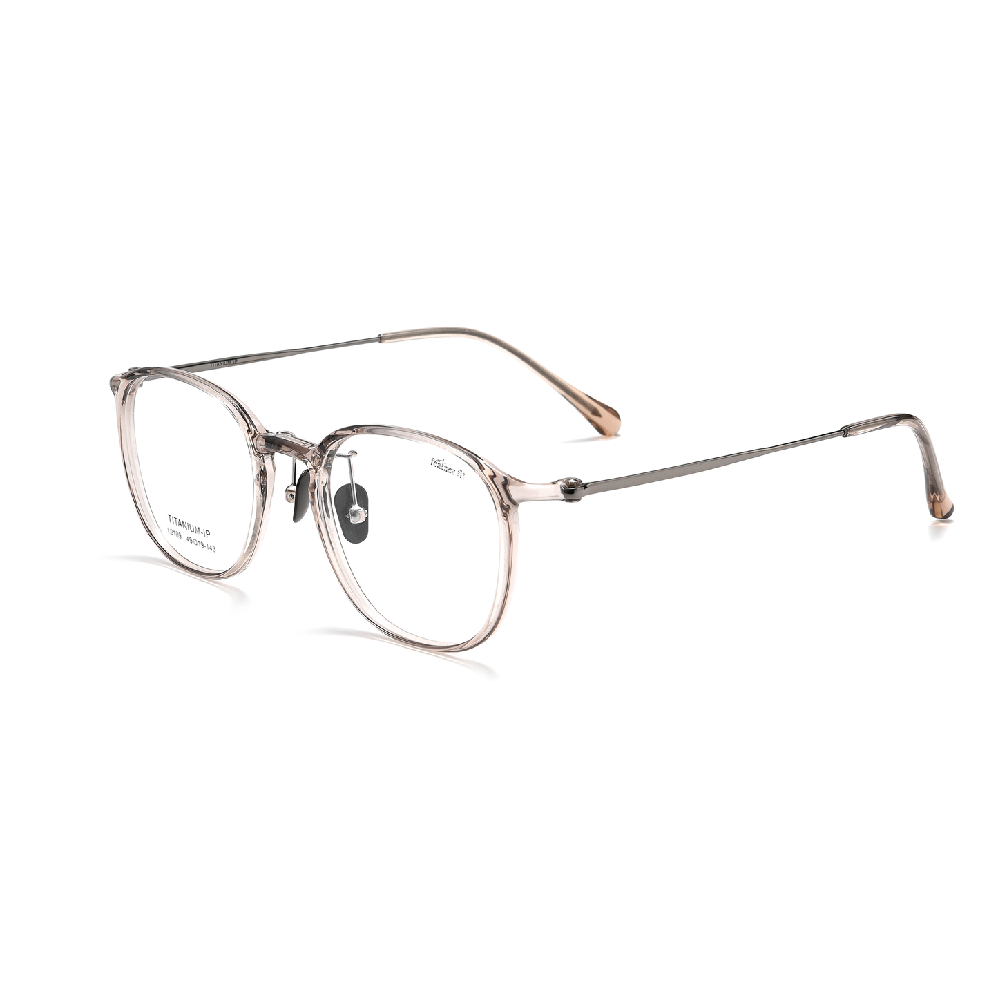 Retro TR & Titanium Glasses WGXHL9109Y-WOOglasses