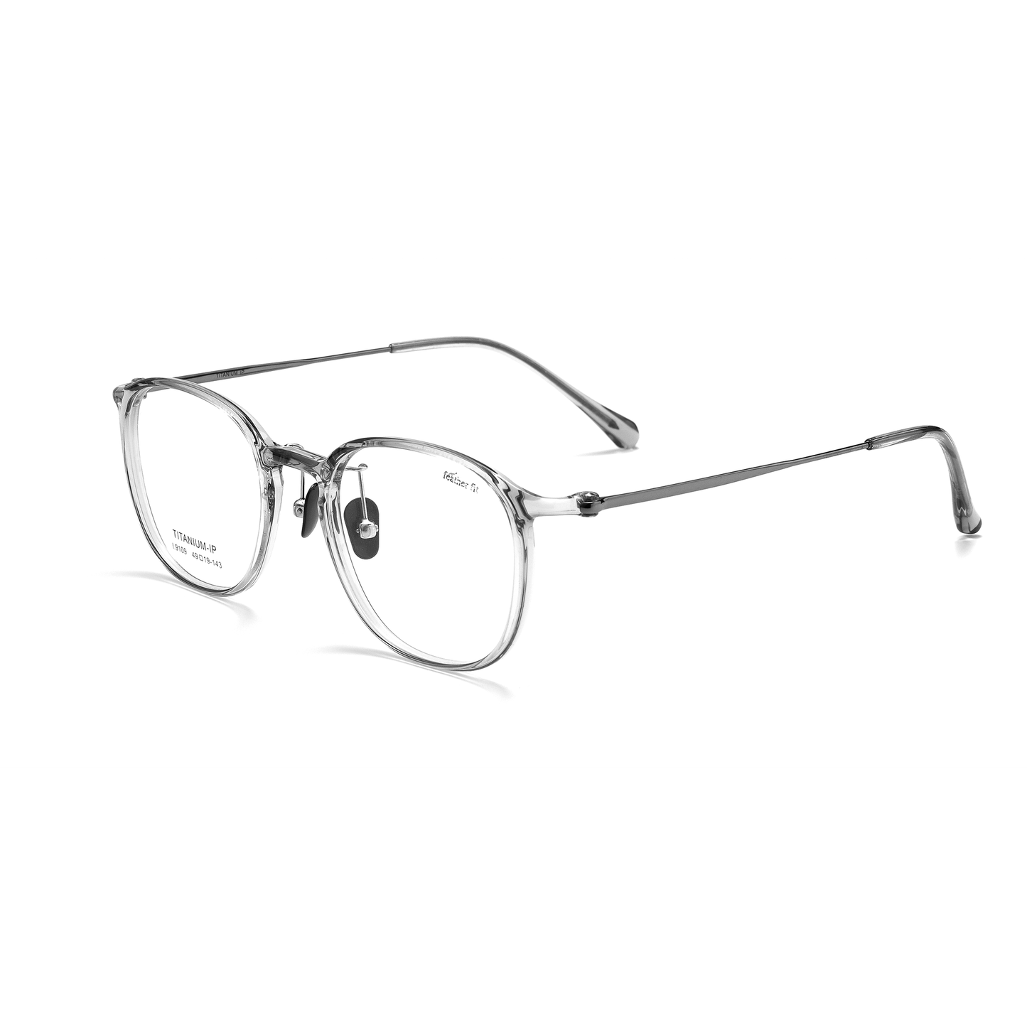Retro TR & Titanium Glasses WGXHL9109Y-WOOglasses