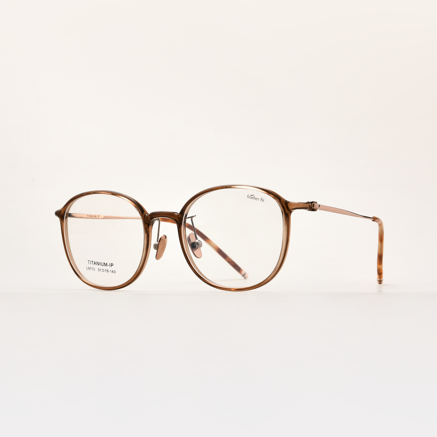 Fashion TR & Titanium Glasses WGXHL9113Y-WOOglasses