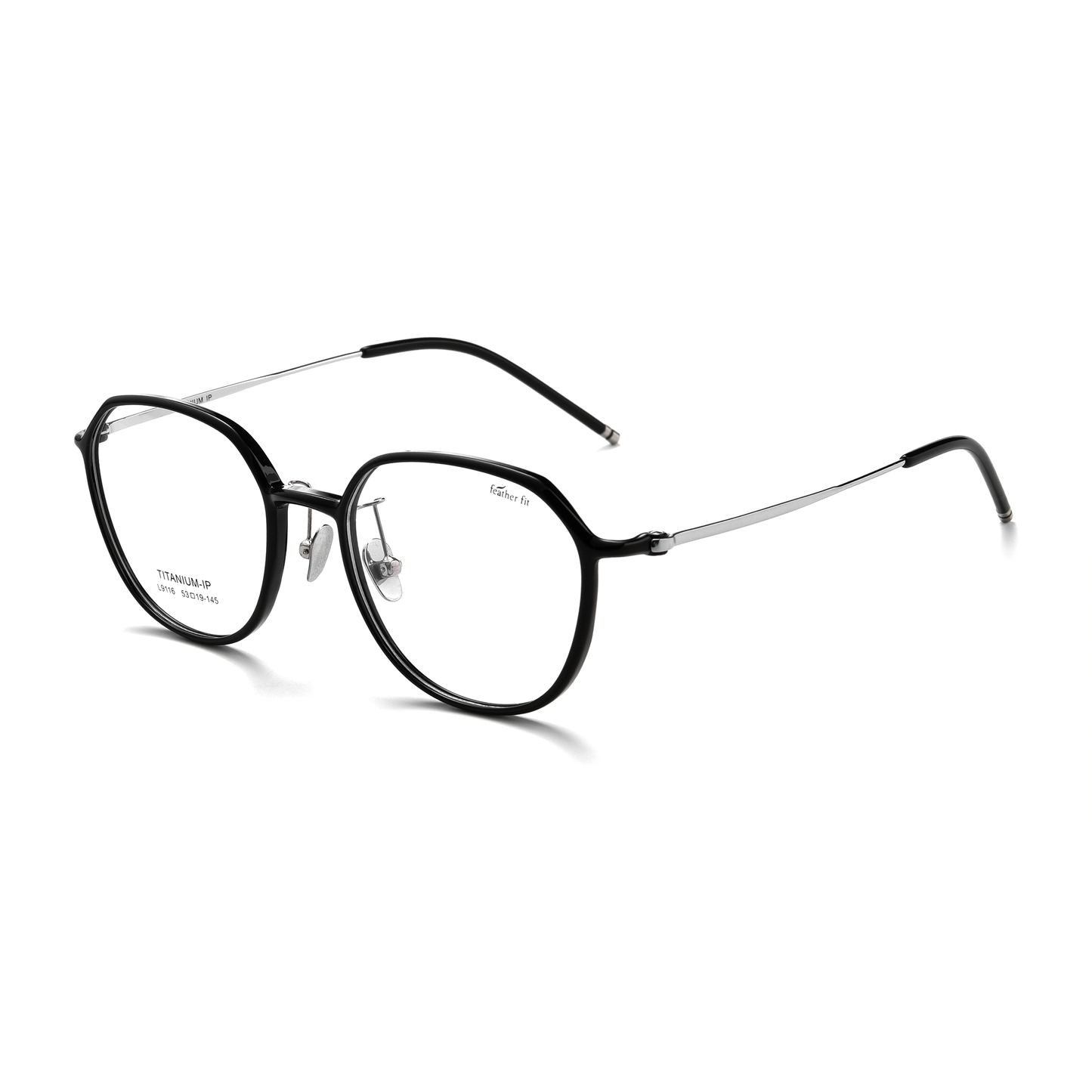 Retro TR & Titanium Glasses WGXHL9116Y-WOOglasses
