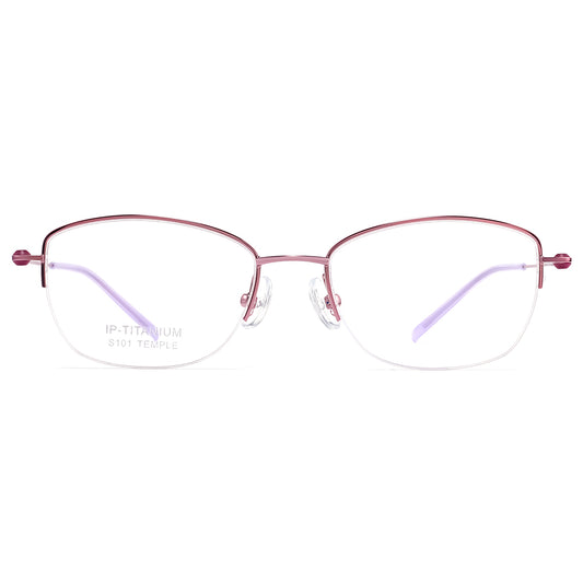 Fashion Titanium Glasses WGXHS101ET-WOOglasses