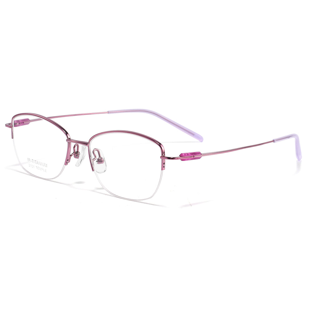 Fashion Titanium Glasses WGXHS101ET-WOOglasses