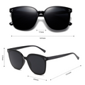 Sleek New Three-Point Square TikTok Viral Influencer Style Sunglasses WGSG1909