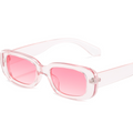 Classic British Petite Square-Frame PC Sunglasses WGSG2992
