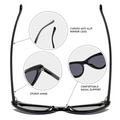 Featherlight UV400 Retro Cat-Eye PC Sunglasses WGSG3009