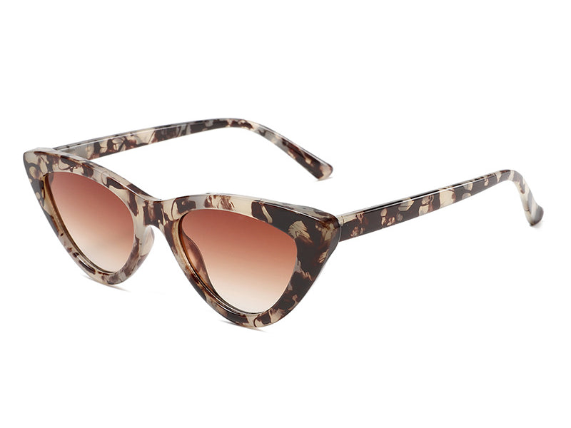 Featherlight UV400 Retro Cat-Eye PC Sunglasses WGSG3009