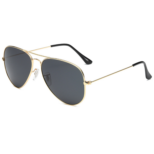Classic Vintage Ultra-Light Polarised UV-Protection Pilot Sunglasses WGSG3025