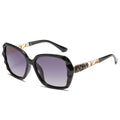 Fashion Oversized Diamond-Cut UV-Protection Driver Sunglasses WGSG3056