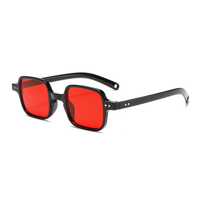 Retro-Chic Narrow Face Petite Square UV400 Protection Sunglasses WGSG3154 (21g)