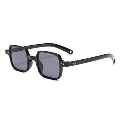 Retro-Chic Narrow Face Petite Square UV400 Protection Sunglasses WGSG3154 (21g)