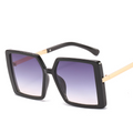 Oversized Gradient UV-Protection Sunglasses WGSG3215 (39g)