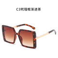 Oversized Gradient UV-Protection Sunglasses WGSG3215 (39g)
