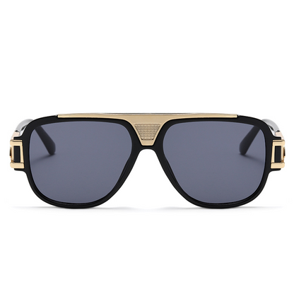 UV-Protective Oversized Chunky Wayfarer Sunglasses with Premium Finish WGSG3271 (44g)