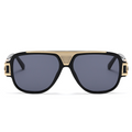 UV-Protective Oversized Chunky Wayfarer Sunglasses with Premium Finish WGSG3271 (44g)